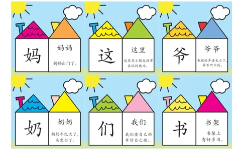 洪恩识字卡片(2)_小学全网线上同款资料_36号文件速算_速算_识字