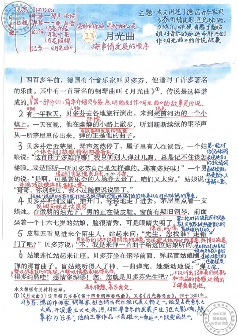 六年级语文上册课堂笔记(1)_小学全网线上同款资料_13号文件6上语文课堂笔记