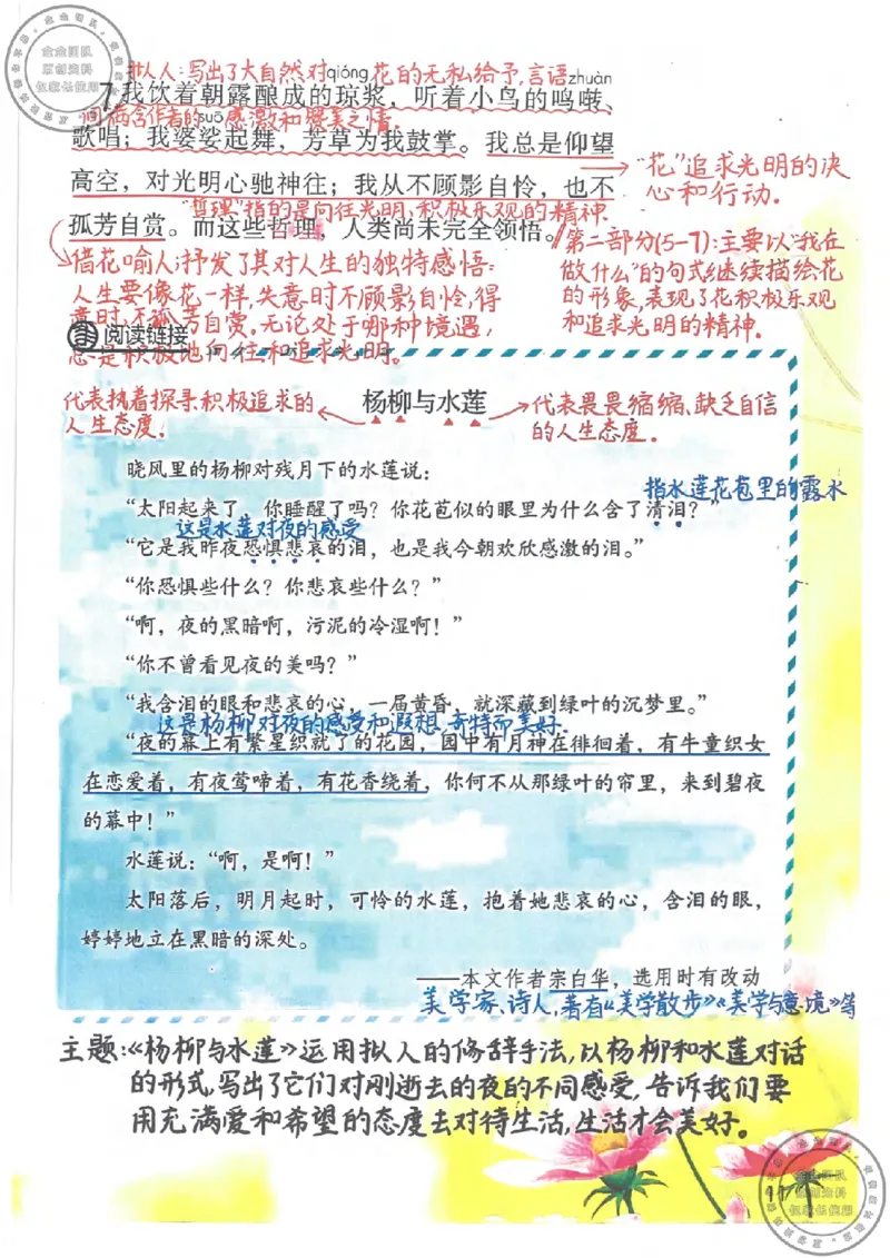 六年级语文上册课堂笔记(1)_小学全网线上同款资料_13号文件6上语文课堂笔记