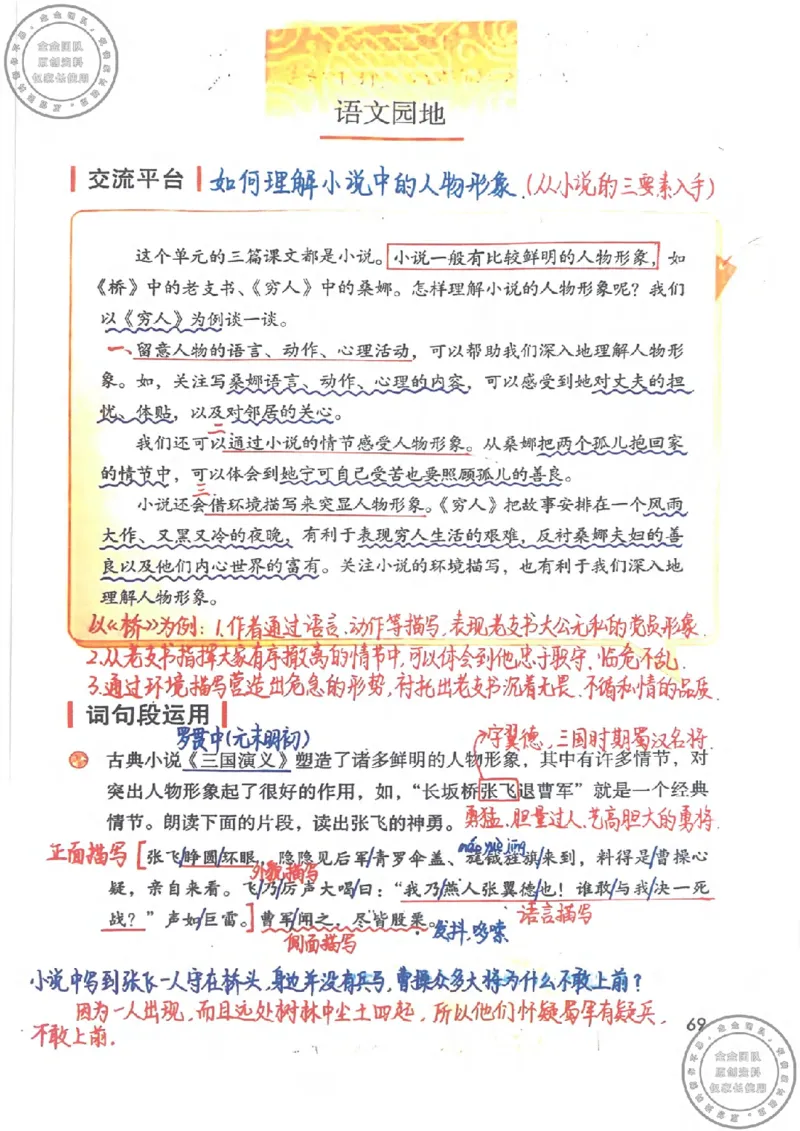 六年级语文上册课堂笔记(1)_小学全网线上同款资料_13号文件6上语文课堂笔记