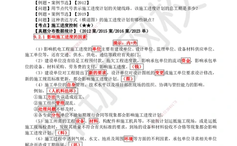 71.第71讲-第9章施工进度管理_2026年一级建造师_2026年一建机电_2025年一建机电SVIP_02-基础精讲✿高端面授✿深度强化_26-机电《考点精讲班》苏婷、赵金凤HQ_苏婷