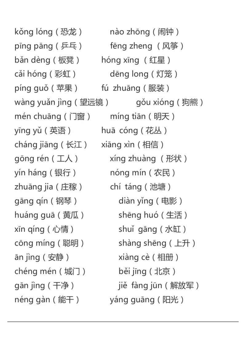 拼音表与拼音拼读大全_拼音专项