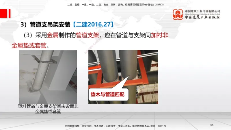 A06节：3.1建筑给水排水与供暖工程施工技术2（11.28）_2026年一级建造师_2026年一建机电_2025年一建机电SVIP_02-基础精讲✿高端面授✿深度强化_05-机电《两轮基础直播》闫娜JGS_讲义