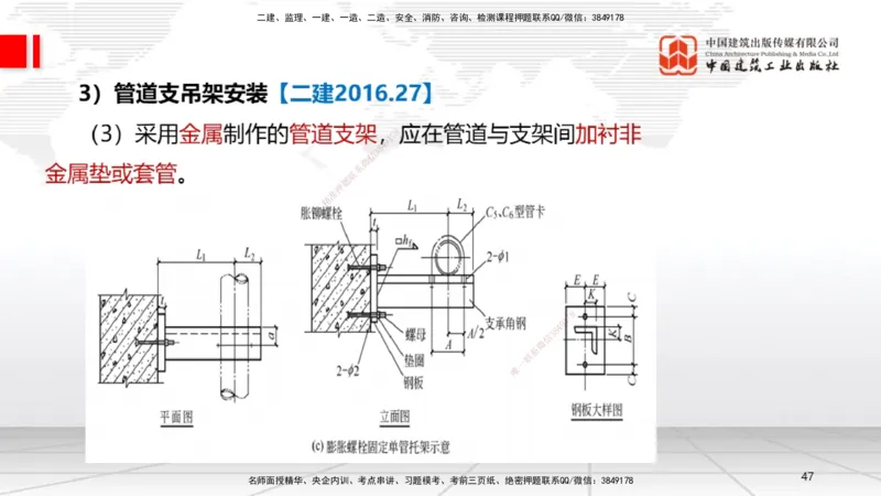 A06节：3.1建筑给水排水与供暖工程施工技术2（11.28）_2026年一级建造师_2026年一建机电_2025年一建机电SVIP_02-基础精讲✿高端面授✿深度强化_05-机电《两轮基础直播》闫娜JGS_讲义