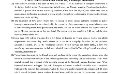 2021年6月英语六级真题第2套_大学英语四级+六级_六级真题_六级真题_2021年06月CET6题+解+音频_02、真题word版