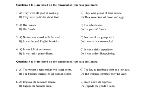 2016.12六级第2套试题可复制可搜索，打印首选_大学英语四级+六级_六级真题_六级真题_1990年-2018年真题资料合集_2016年12月CET6题+解+音频_01、真题PDF版（推荐打印）❤