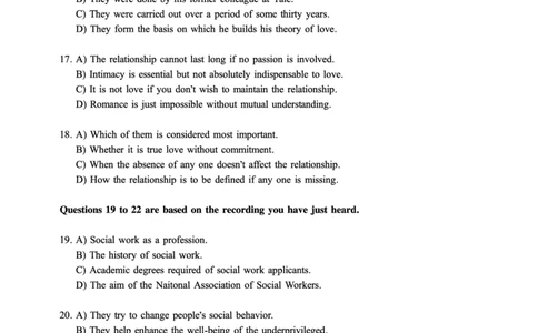 2016.12六级第2套试题可复制可搜索，打印首选_大学英语四级+六级_六级真题_六级真题_1990年-2018年真题资料合集_2016年12月CET6题+解+音频_01、真题PDF版（推荐打印）❤