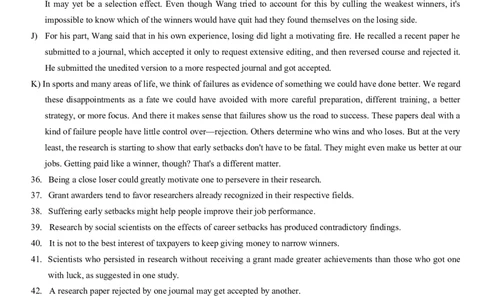 2021.06四级真题第3套_大学英语四级+六级_四级真题_四级真题_2021年06月CET4题+解+音频_02、真题word版
