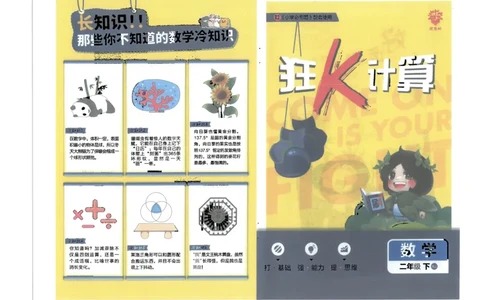 25小学必刷题数学二年级下RJ计算_二年级上下册资料_53黄冈多个品牌系列资料_数学