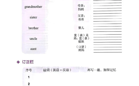 25春黄冈小状元词汇打卡人教英语3上_三年级上下册资料_53黄冈多个品牌系列资料_英语