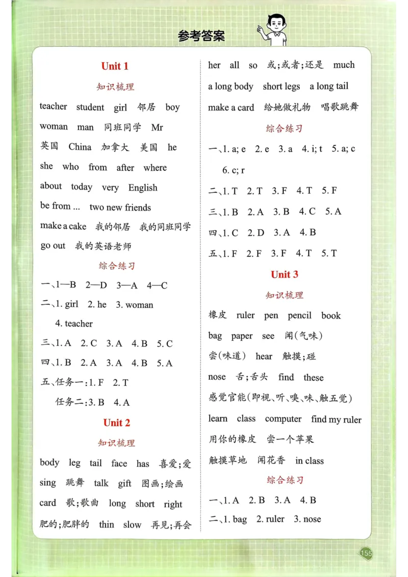 25春一本预习笔记3下英语_三年级上下册资料_53黄冈多个品牌系列资料_英语