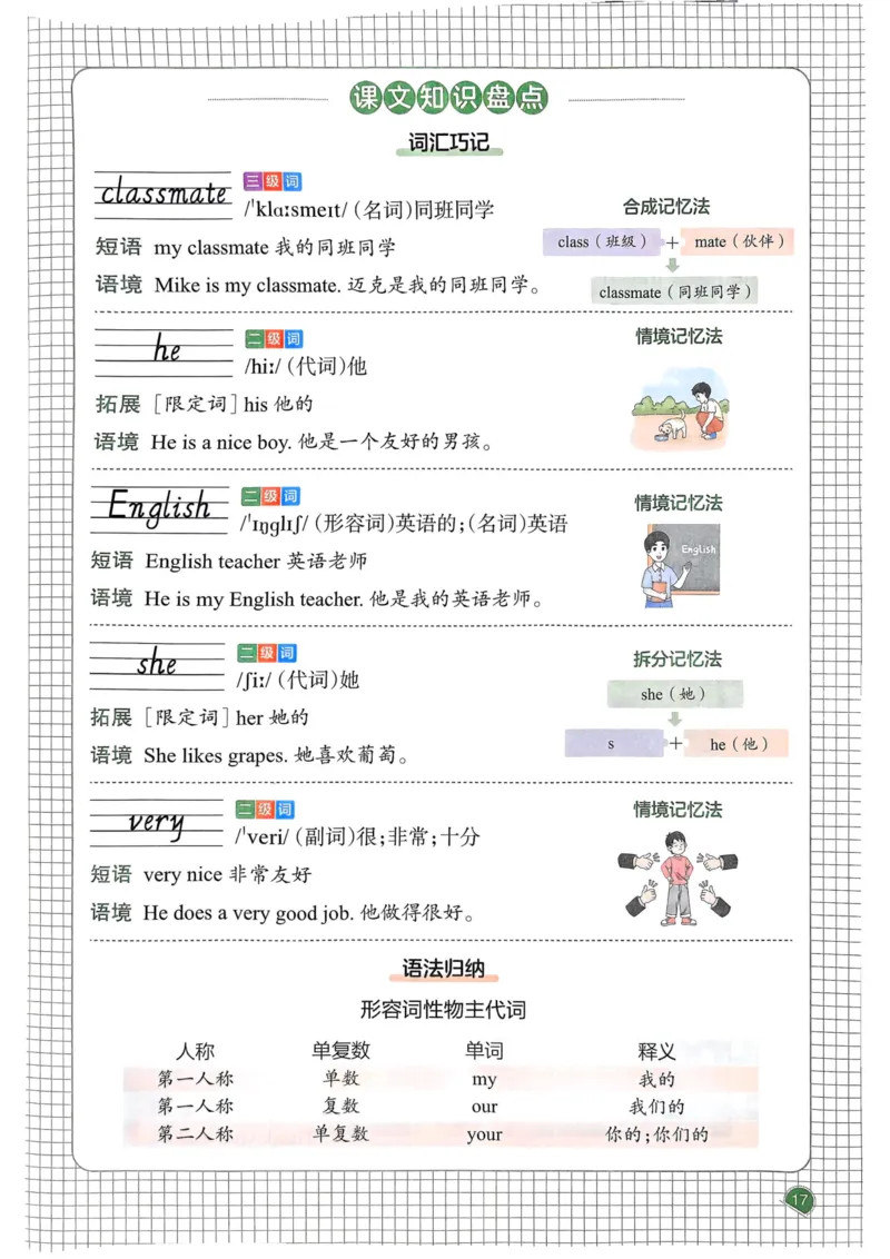 25春一本预习笔记3下英语_三年级上下册资料_53黄冈多个品牌系列资料_英语