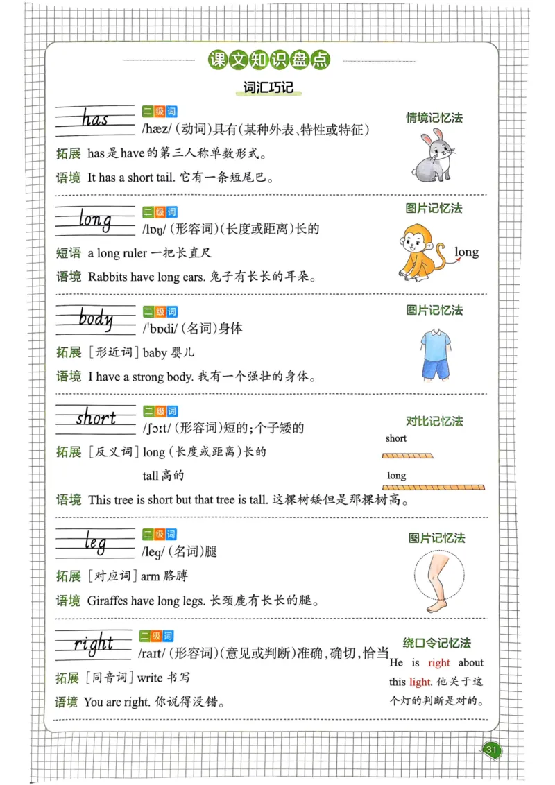 25春一本预习笔记3下英语_三年级上下册资料_53黄冈多个品牌系列资料_英语