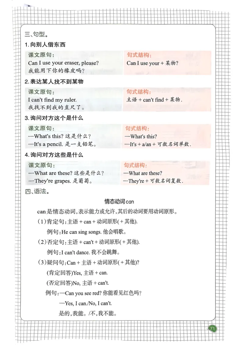 25春一本预习笔记3下英语_三年级上下册资料_53黄冈多个品牌系列资料_英语