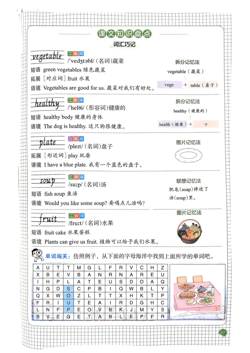 25春一本预习笔记3下英语_三年级上下册资料_53黄冈多个品牌系列资料_英语