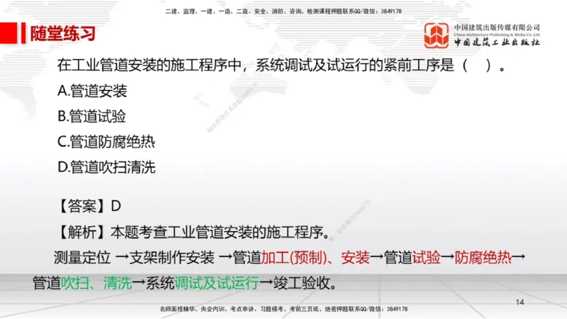 A15节：4.2工业管道施工技术1（01.02）_2026年一级建造师_2026年一建机电_2025年一建机电SVIP_02-基础精讲✿高端面授✿深度强化_05-机电《两轮基础直播》闫娜JGS_讲义