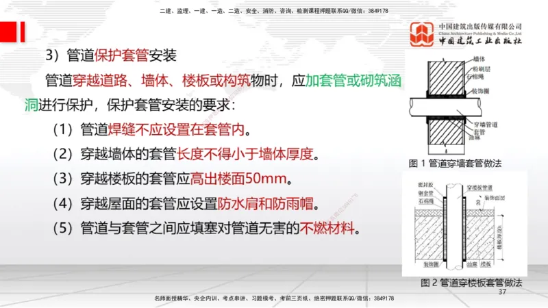 A15节：4.2工业管道施工技术1（01.02）_2026年一级建造师_2026年一建机电_2025年一建机电SVIP_02-基础精讲✿高端面授✿深度强化_05-机电《两轮基础直播》闫娜JGS_讲义