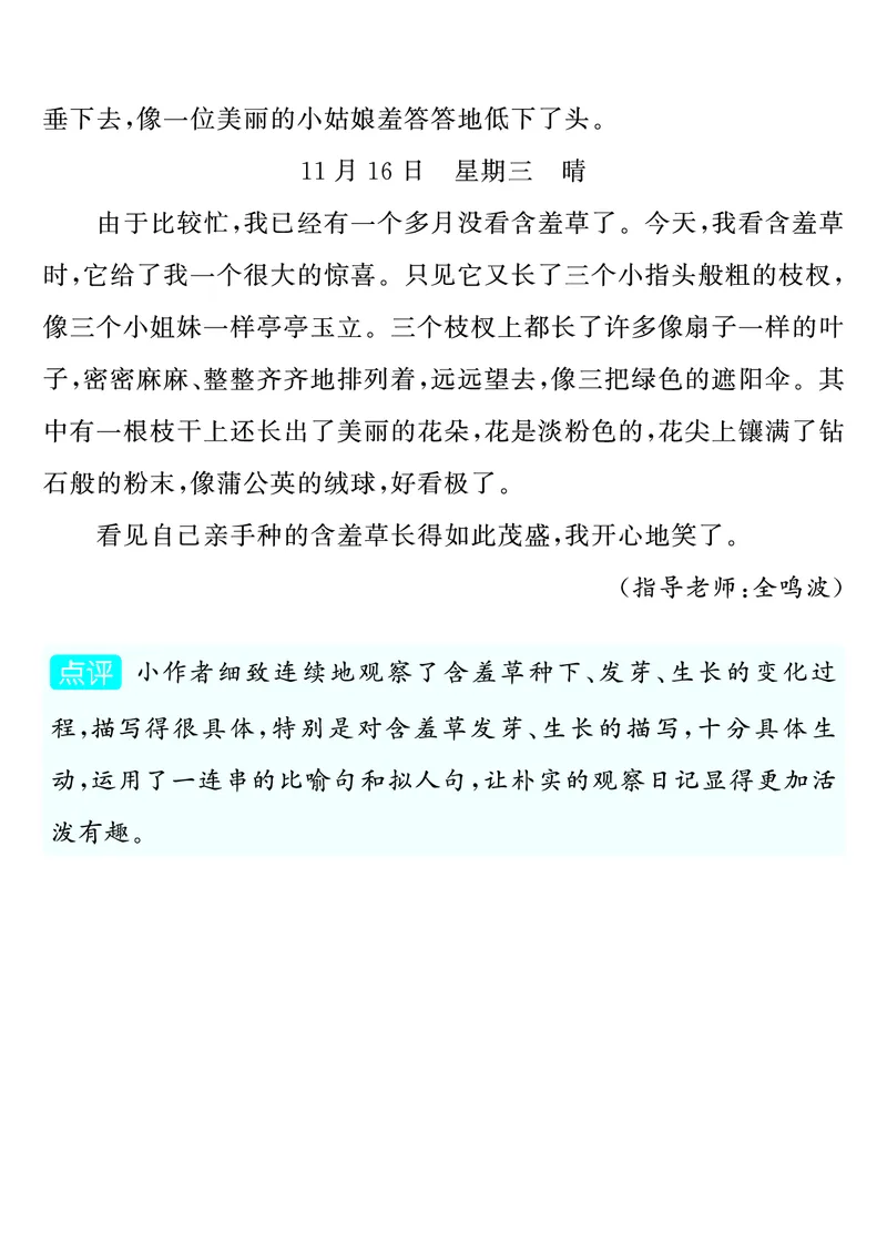 四上语文同步单元习作例文(149页)_4年级小红书最新热门资料