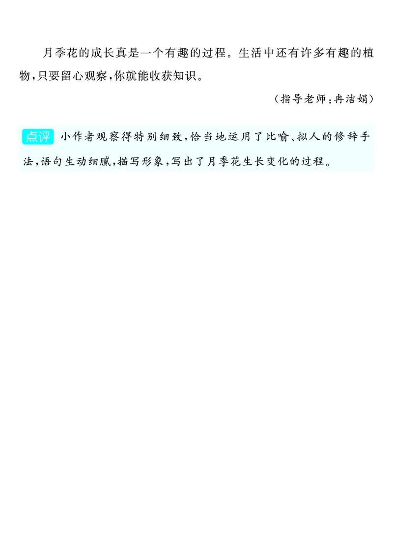 四上语文同步单元习作例文(149页)_4年级小红书最新热门资料
