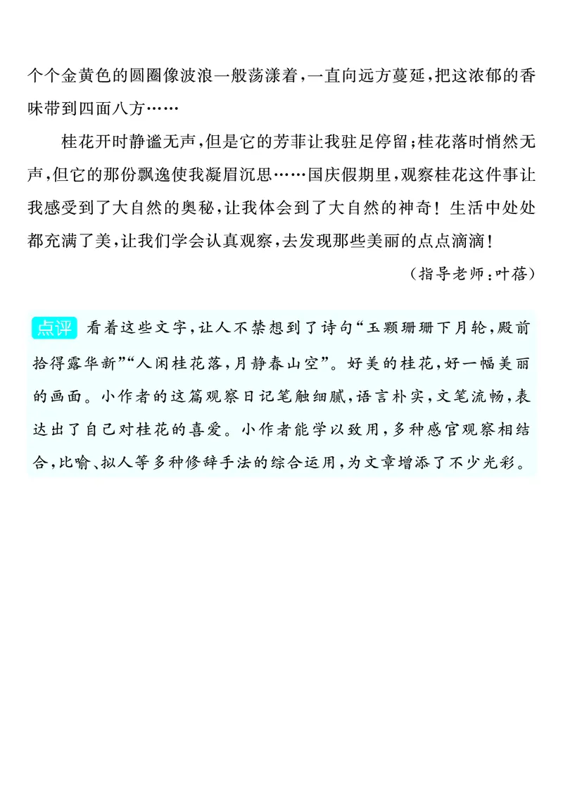 四上语文同步单元习作例文(149页)_4年级小红书最新热门资料