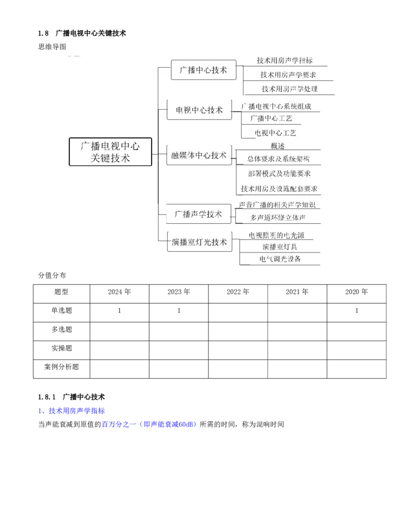 18.18-第一章-1.8、1.9-广播电视中心关键技术、广播电视传输和监测系统_2026年一级建造师_2026年一建通信_2025年一建通信SVIP_02-基础精讲✿高端面授✿深度强化_01.第一章