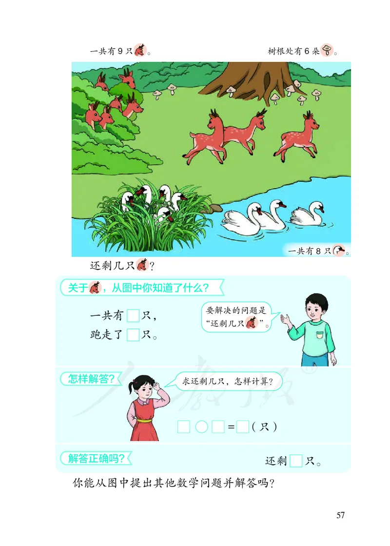 2022人教版一年级上册数学PDF电子课本_一年级上下册资料_一年级上语数英上下册学习资料_3-6-3、小学一年级数学上册_人教版_11、电子课本