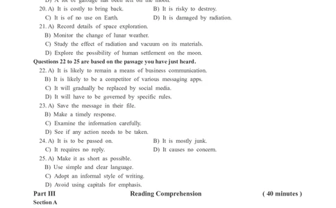 2018年12月四级真题第2套_大学英语四级+六级_四级真题_四级真题_1990年-2018年真题资料合集_2018年12月CET4题+解+音频_02、真题word版