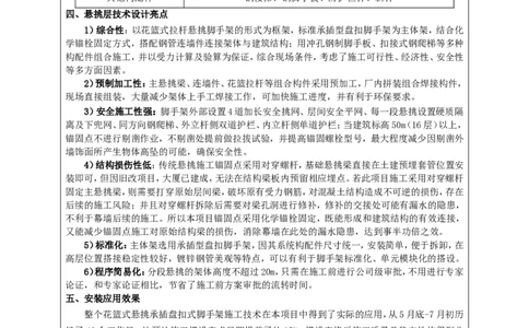 002-中外运大厦改造工程悬挑承插型盘扣脚手架专项施工方案-装饰公司-申报表_2021-2023年优秀施组方案_施工方案_方案25-中外运大厦改造工程悬挑承插型盘扣脚手架专项施工方案