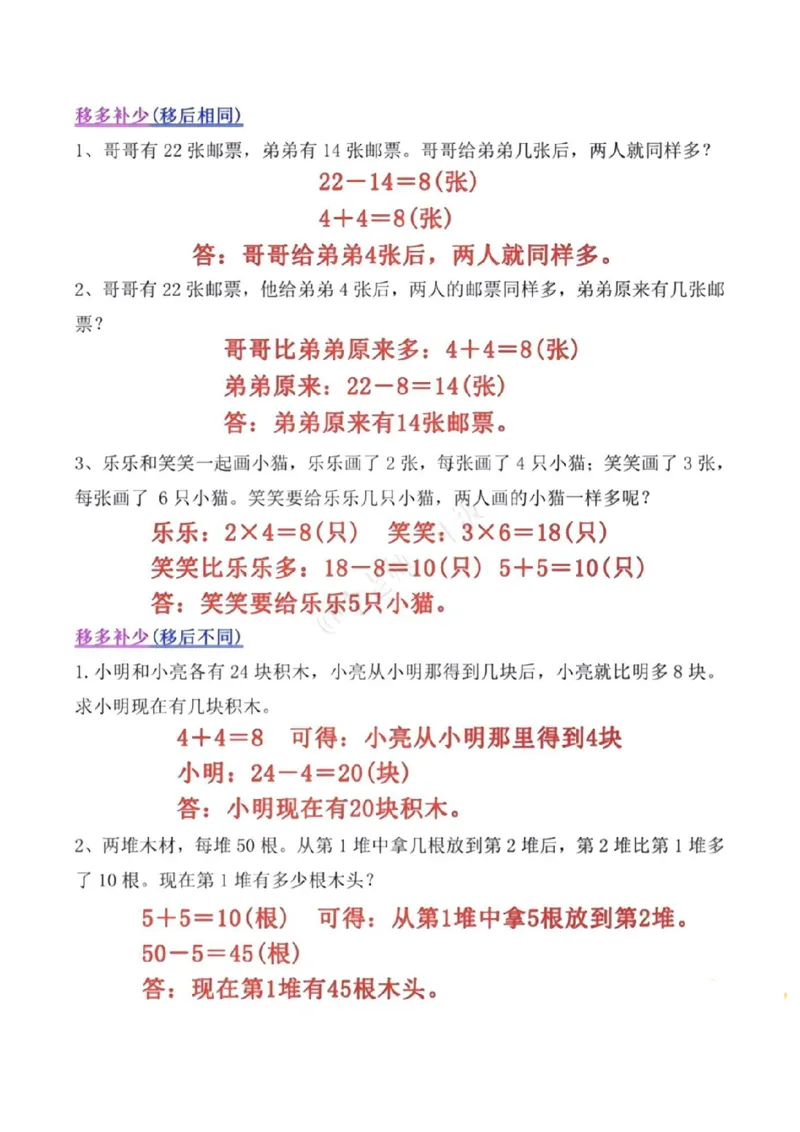 二年级上册数学常考重点思维题_二上数学25秋