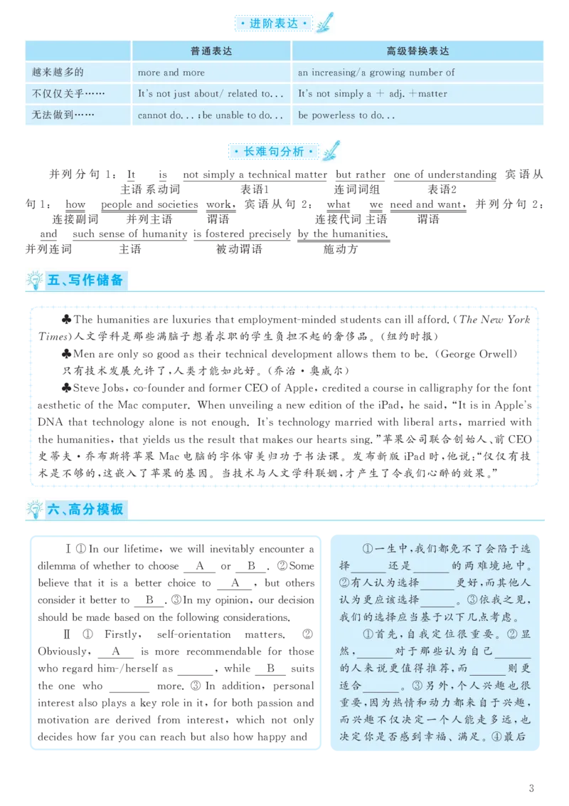 2017.06英语六级考试第1套解析_大学英语四级+六级_六级真题_六级真题_1990年-2018年真题资料合集_2017年06月CET6题+解+音频_03、答案解析