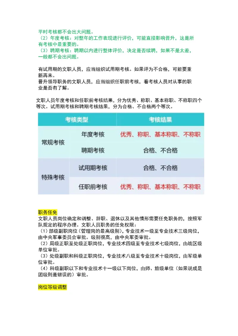 公基-军队文职三色笔记_军队文职(1)_02.公共课笔记+知识点等_基本知识
