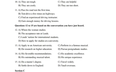 2019.06四级真题第1套可复制可检索_大学英语四级+六级_四级真题_四级真题_2019年06月CET4题+解+音频_01、真题PDF版（推荐使用）❤