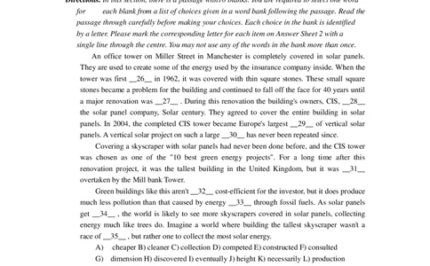 2018.06四级真题第1套_大学英语四级+六级_四级真题_四级真题_1990年-2018年真题资料合集_2018年06月CET4题+解+音频_01、真题PDF版（推荐使用）❤