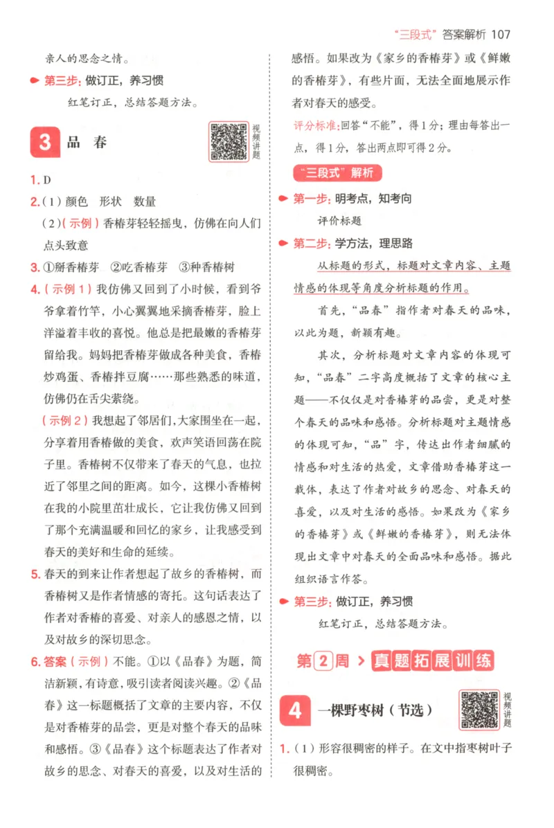 25秋《一本阅读题》5上语文_25秋《一本阅读题》语文