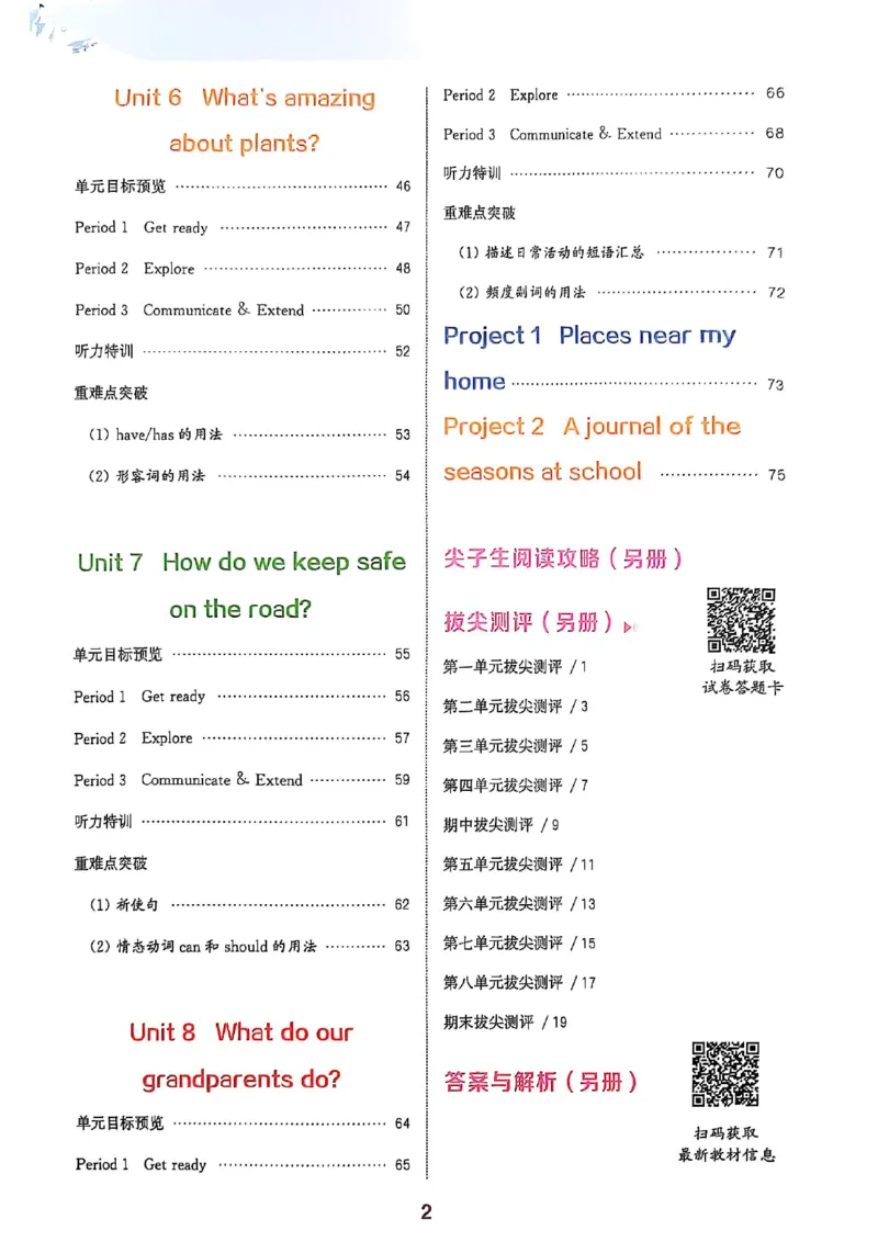 拔尖特训四（上）_25秋《拔尖特训》沪教版四上