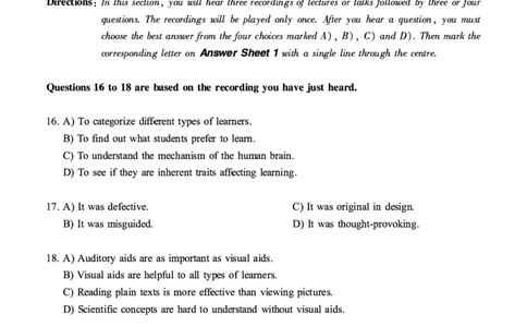 2019.12六级真题第2套_大学英语四级+六级_六级真题_六级真题_2019年12月CET6题+解+音频_01、真题PDF版（推荐打印）❤