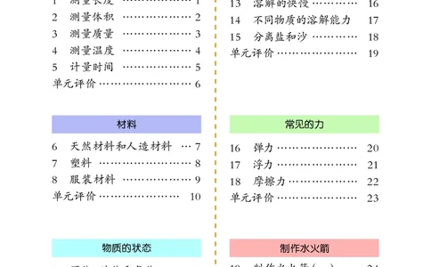 冀教版3年级科学上册活动手册_全部版本&bull;小学科学电子课本_冀教版小学科学电子课本