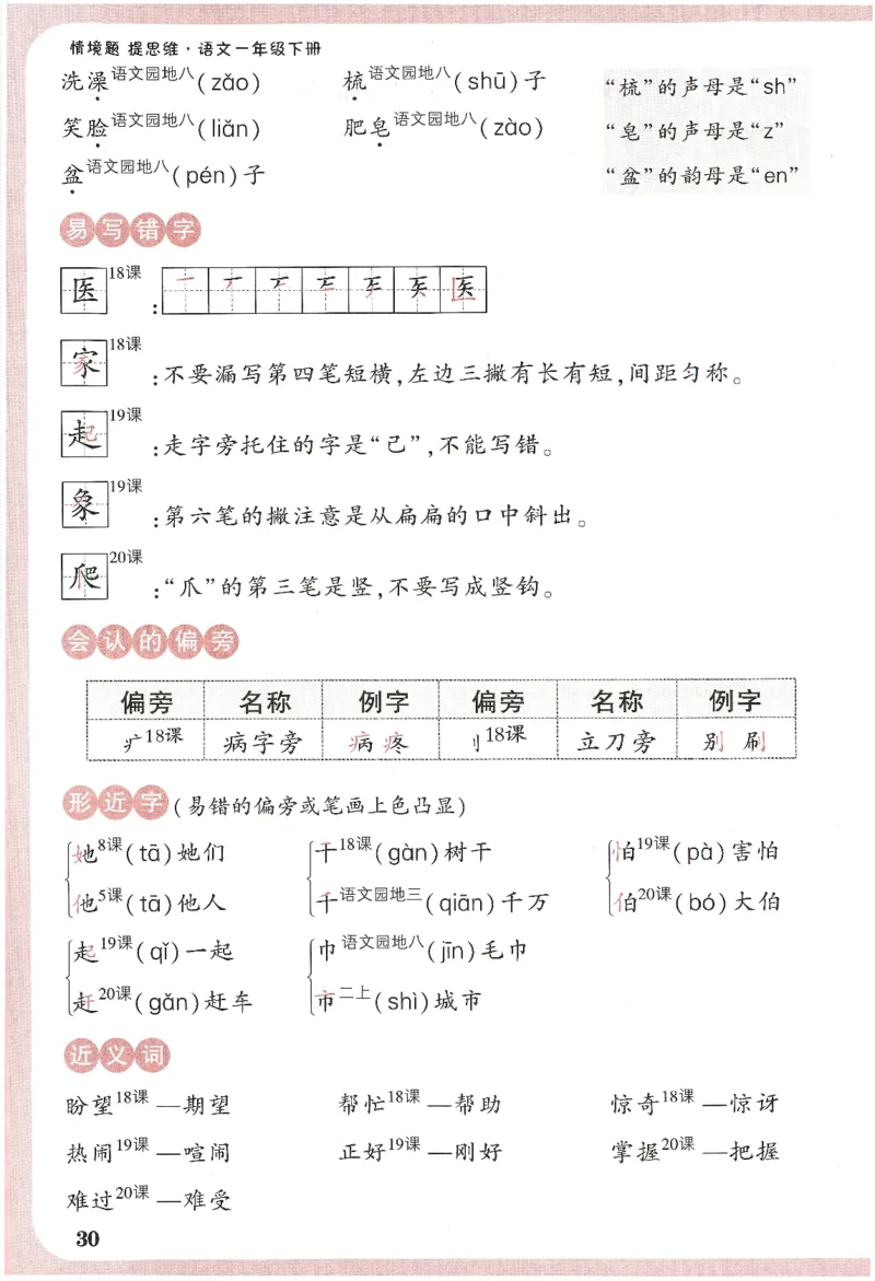 2025小白鸽情境题语文一年级下册晨读晚记_一年级上下册资料_53黄冈多个品牌系列资料_语文