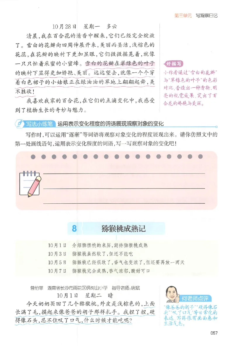 四年级语文上册25秋《一本小学生同步作文》_一本同步作文_四年级语文上册25秋《一本小学生同步作文》