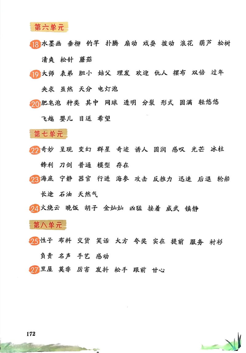 25春一本预习笔记3下语文_三年级上下册资料_53黄冈多个品牌系列资料_语文