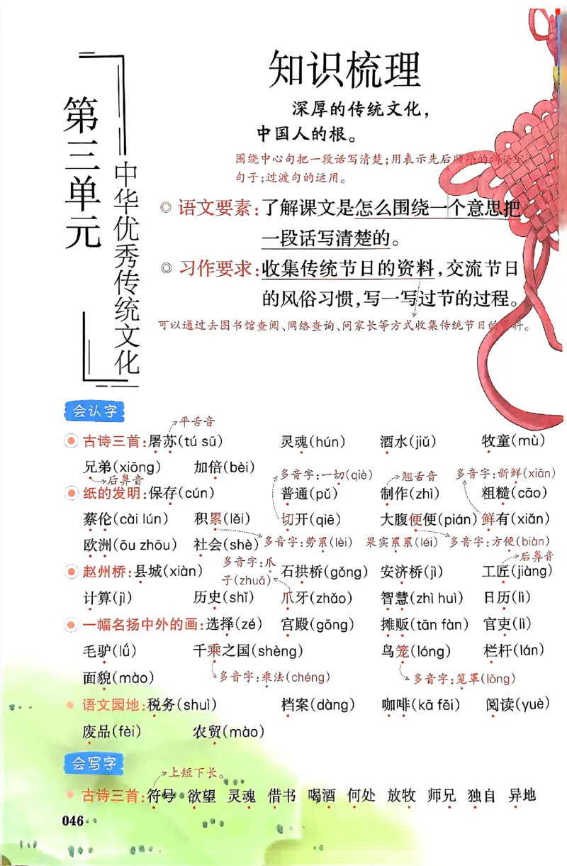 25春一本预习笔记3下语文_三年级上下册资料_53黄冈多个品牌系列资料_语文