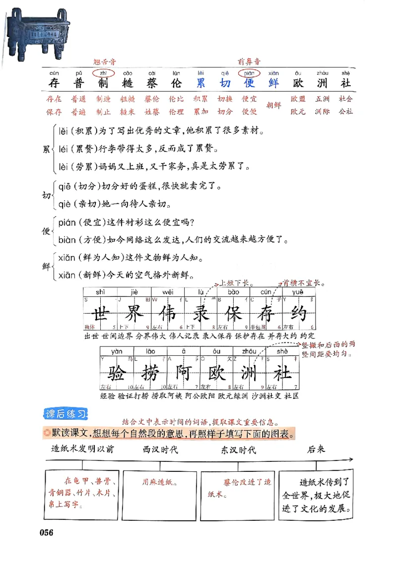 25春一本预习笔记3下语文_三年级上下册资料_53黄冈多个品牌系列资料_语文