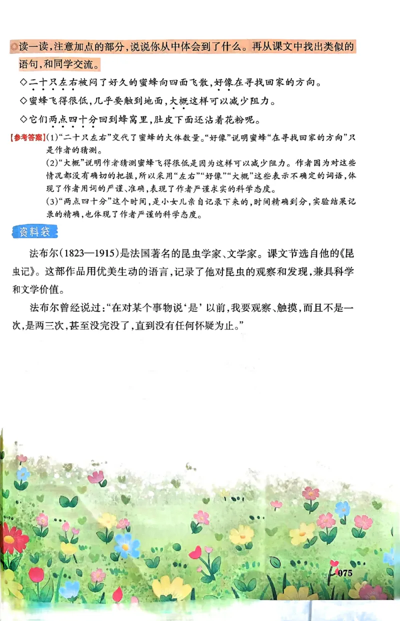 25春一本预习笔记3下语文_三年级上下册资料_53黄冈多个品牌系列资料_语文