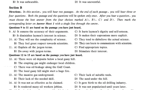 2021.06六级真题第1套_大学英语四级+六级_六级真题_六级真题_2021年06月CET6题+解+音频_01、真题PDF版（推荐打印）❤