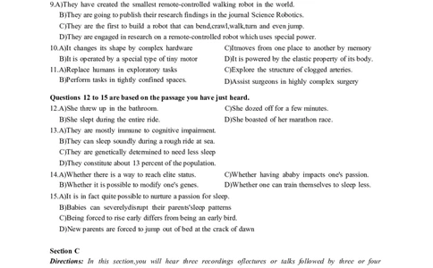 2024年6月第2套英语六级真题推荐使用PDF版_大学英语四级+六级_四级真题_专项_四级长篇阅读_2024年06月CET6_202406六级第二套