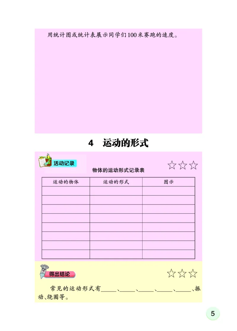 大象版4年级科学上册活动手册_全部版本&bull;小学科学电子课本_大象版小学科学电子课本