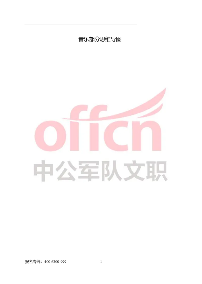 专业科目-艺术学类-音乐_军队文职(1)_04.军队文职思维导图（公共+专业）