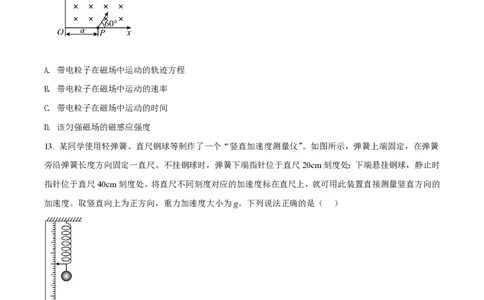 2021年高考物理试卷（北京）（空白卷）_物理历年高考真题_新&middot;PDF版2008-2025&middot;高考物理真题_物理（按年份分类）2008-2025_2021&middot;高考物理真题