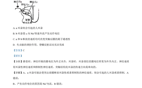 2021年高考生物试卷（江苏）（解析卷）_生物历年高考真题_新&middot;PDF版2008-2025&middot;高考生物真题_生物（按省份分类）2008-2025_2008-2025&middot;（江苏）生物高考真题