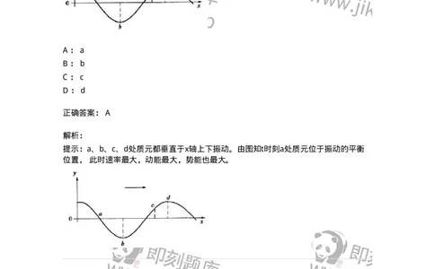 608002-(二)波动学-174164_军队文职(1)_01.军队文职真题-专业课_（全）版本一（历年真题+章节练习+模拟题）_物理(军队文职)_章节练习_题目+解析